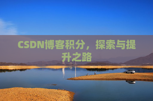 CSDN博客积分，探索与提升之路